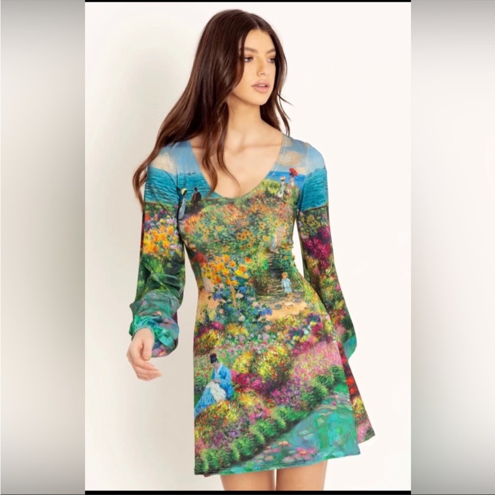 Montage Monet Scoop Bishop Dress